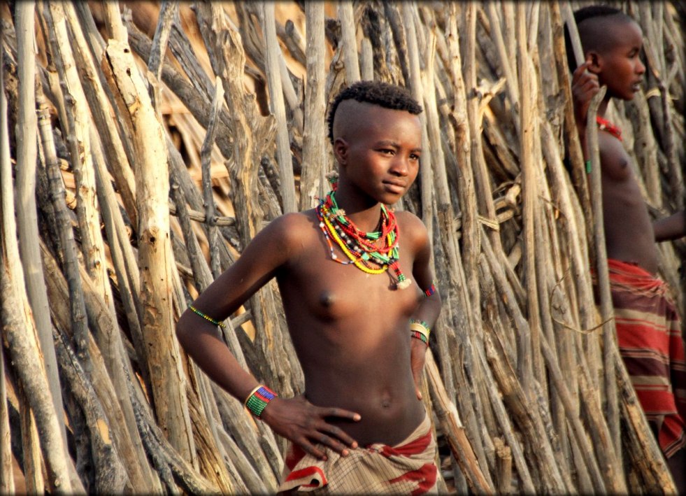 Naked black women from a tribe