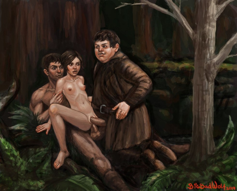 Arya Stark Bed scene with Gengri