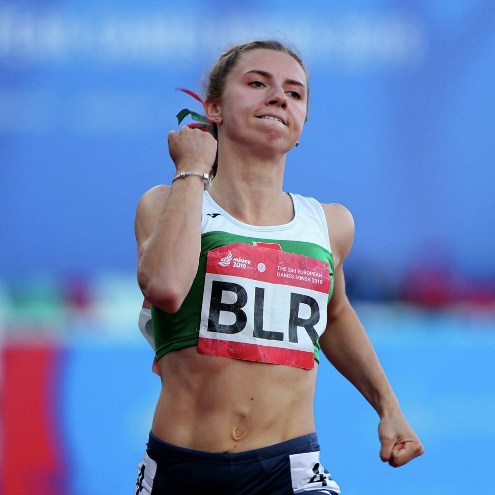 Runner Kristina Timanovskaya