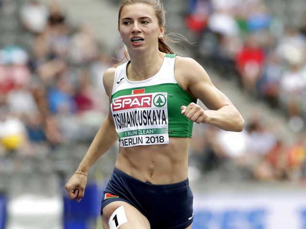 Runner Kristina Timanovskaya