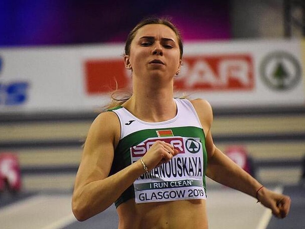 Belorussian Runcher Christina Timanovskaya