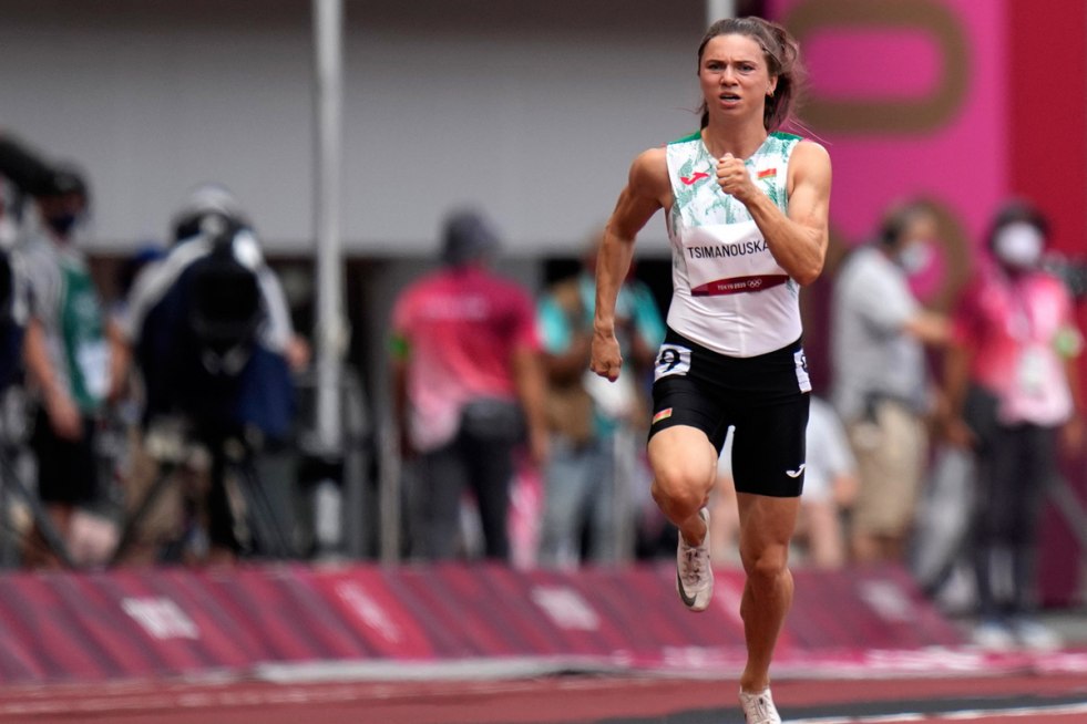 Belorussian Runcher Christina Timanovskaya