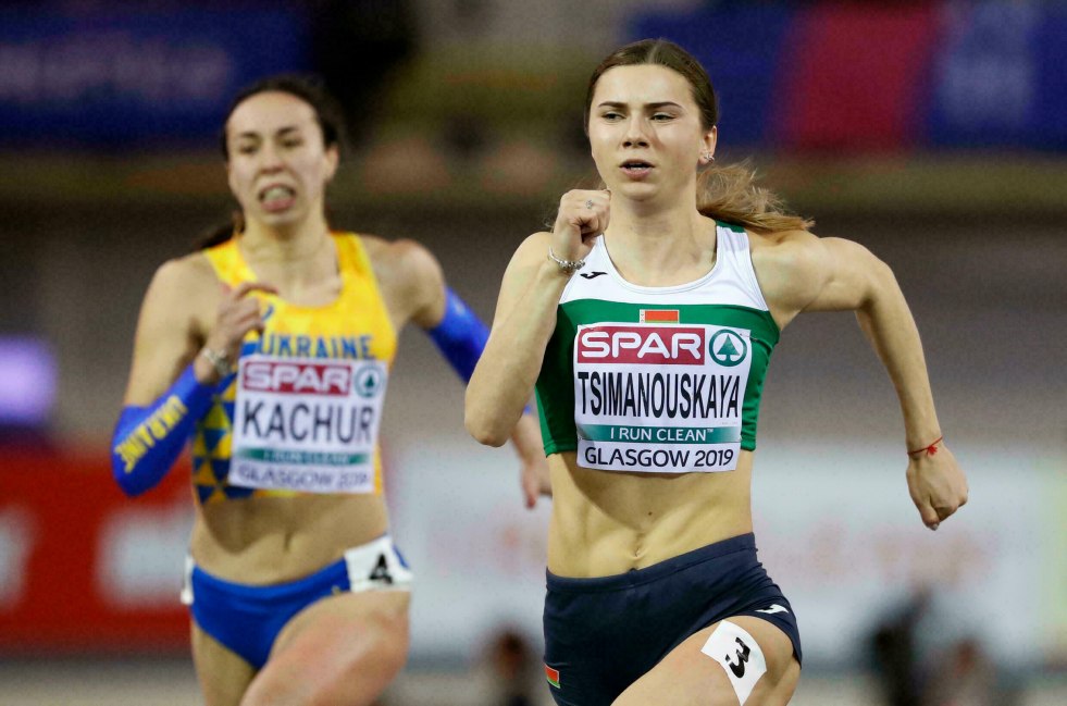 Runner Kristina Timanovskaya