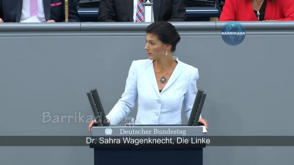 Sahra Wagenknecht figure