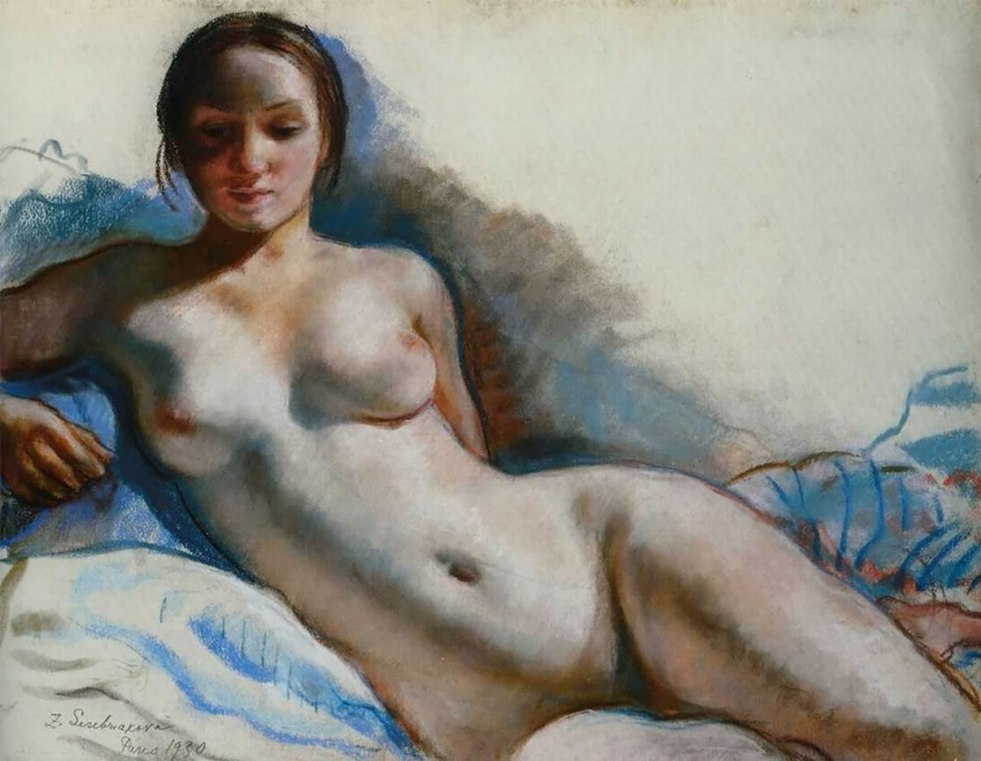 Painting Bruno di Mayo nude