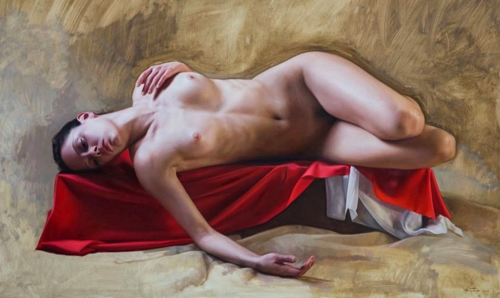 Modern erotic painting