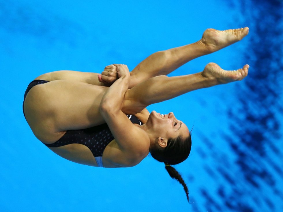 Women Piquant Jumping