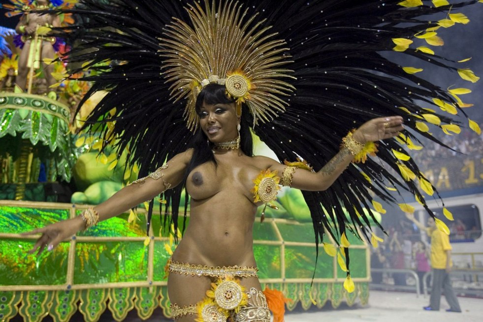 Naked carnival Brazil 1986