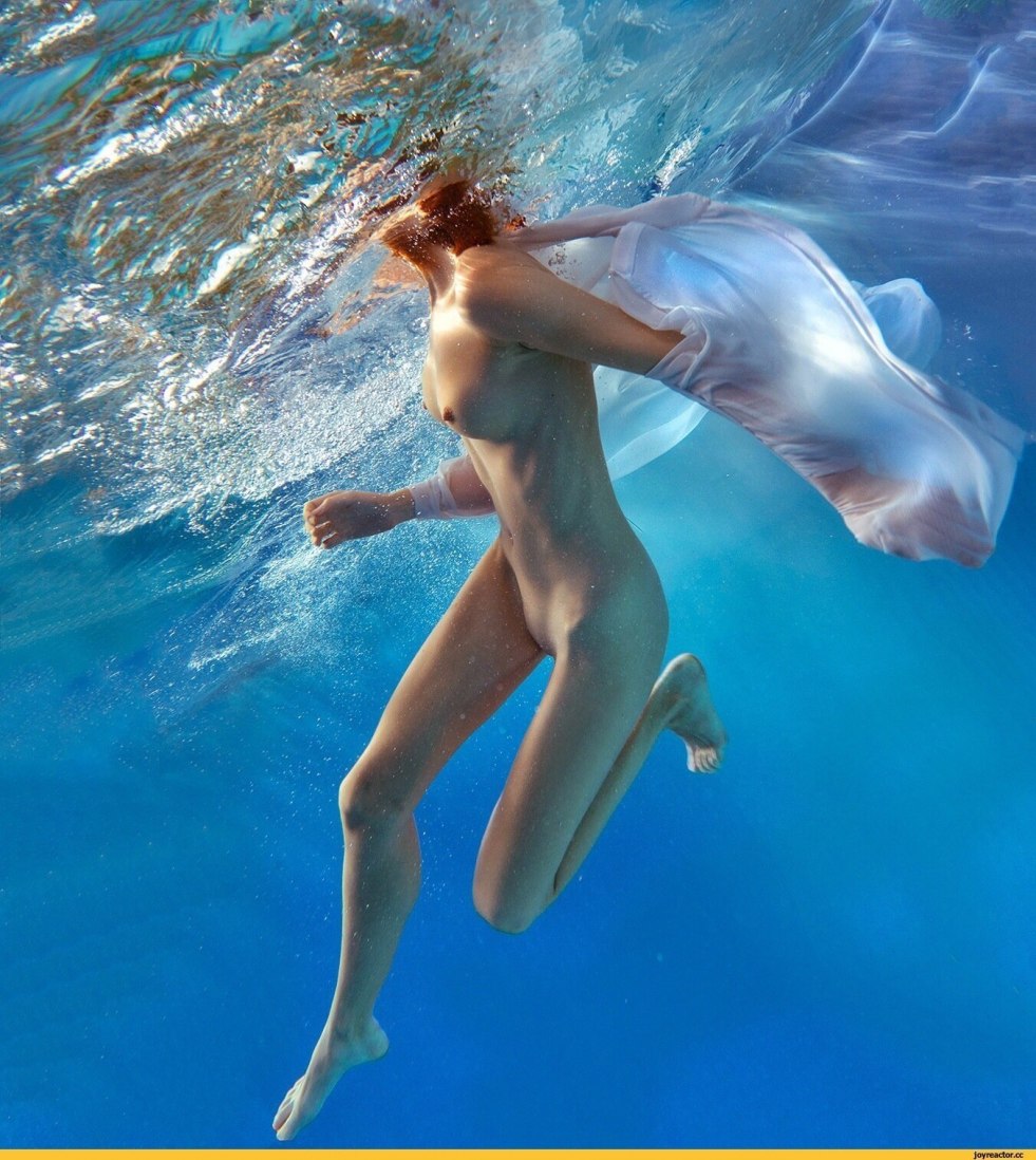 Beautiful women in nude water