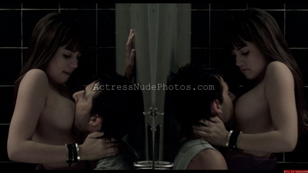 Ana de Armaas naked in the film