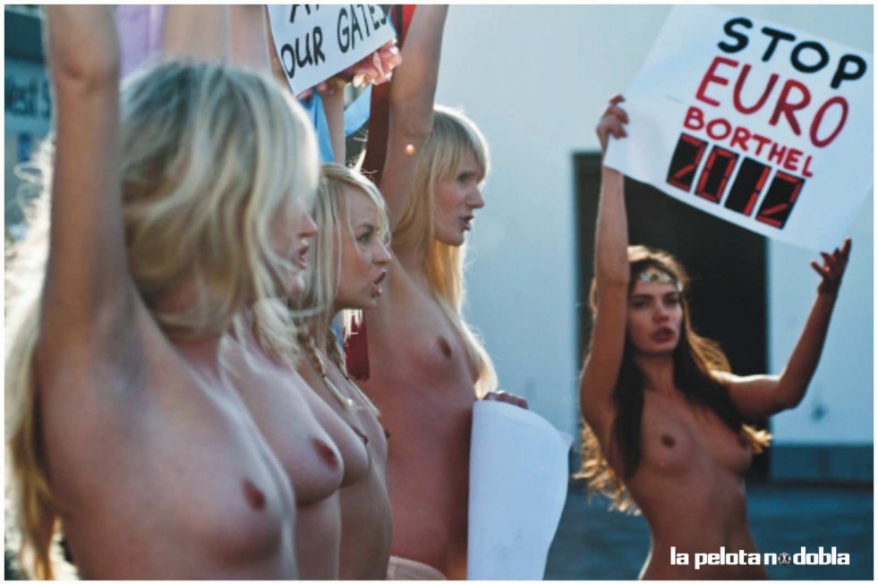 Naked protests of Ukrainian