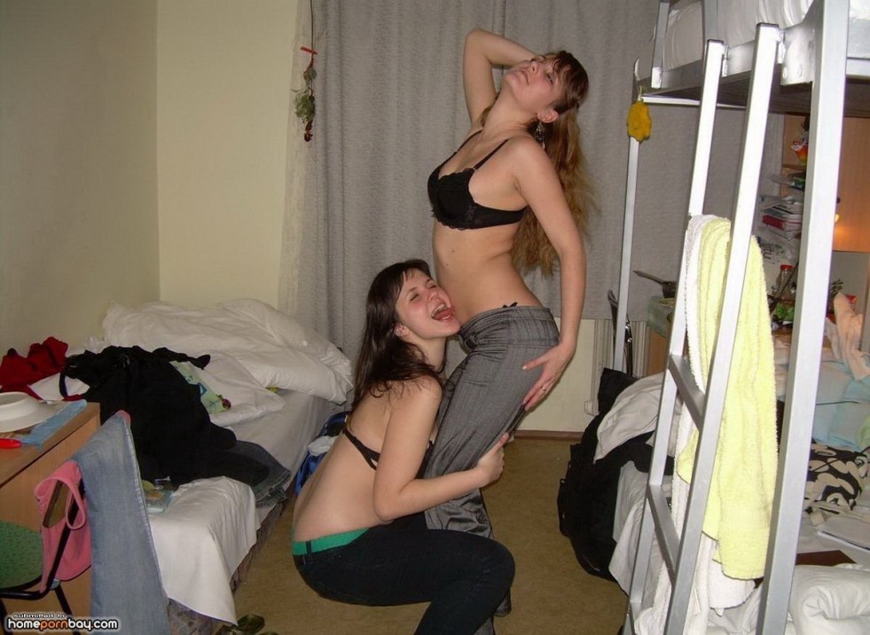 Students have fun in the hostel
