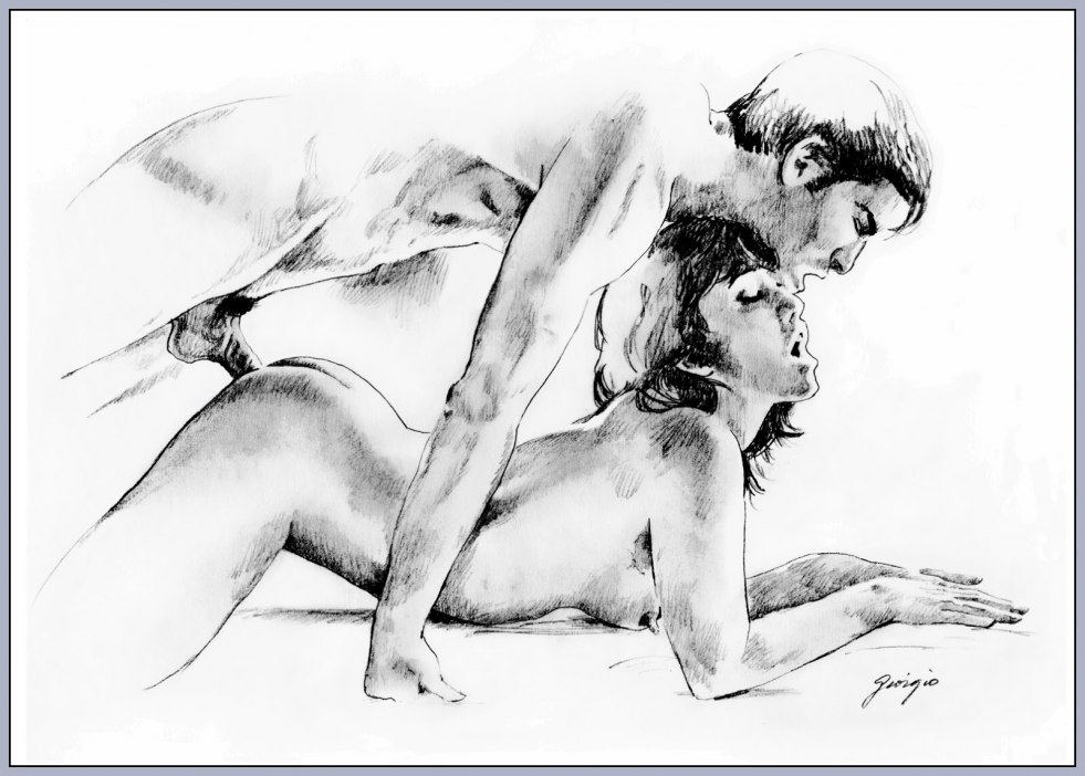 Erotic pencil drawings