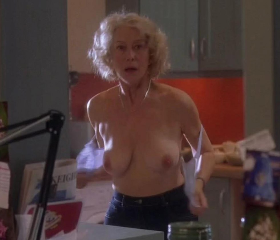 Actress Helen Mirren Naked