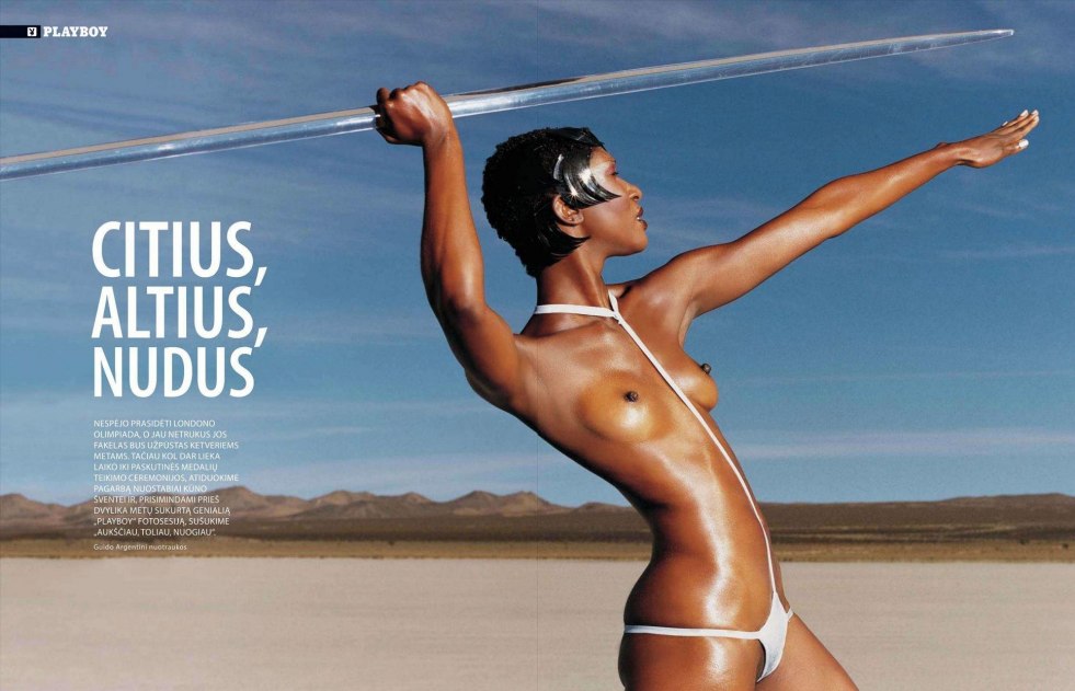 The athlete was exposed