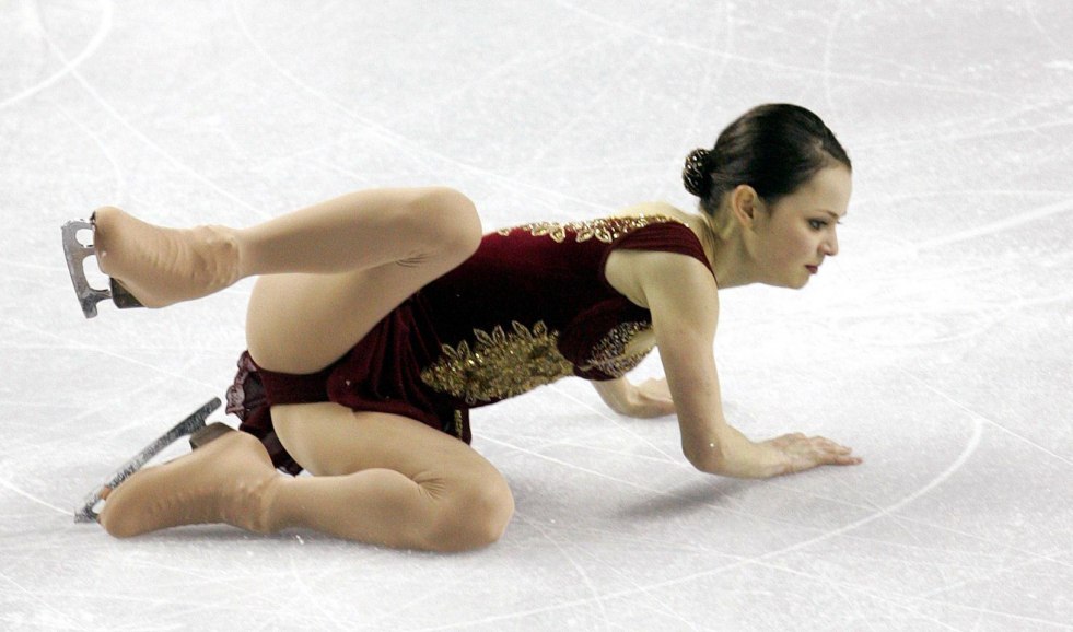 Elizabeth Tuktamysheva in Linen