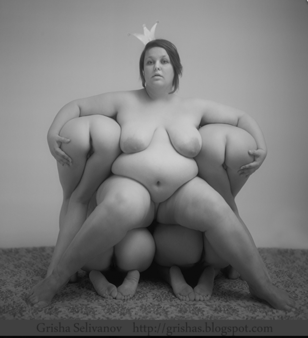 Very fat naked women