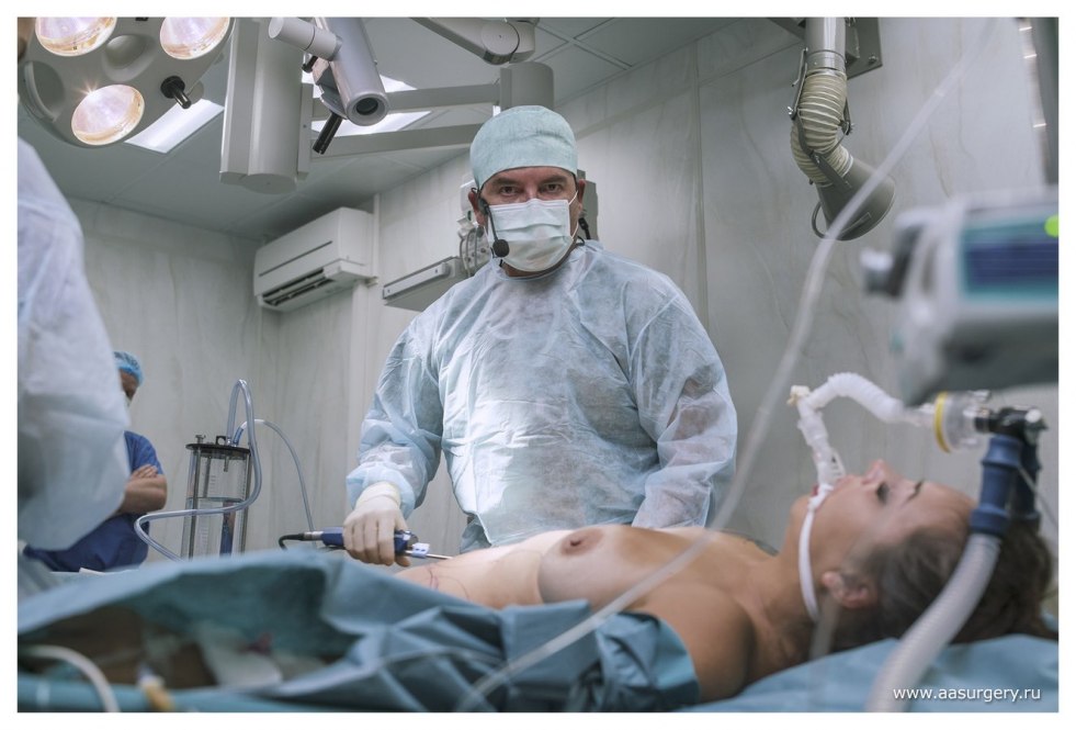 Pattern on the operating table