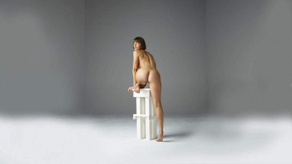 Beautiful naked female body