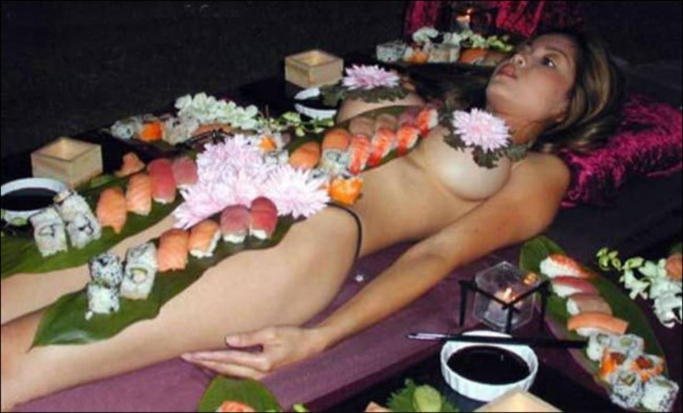 Naked sushi
