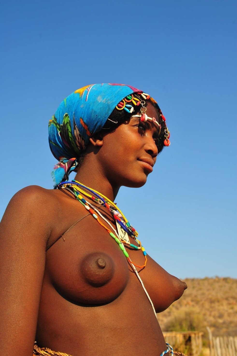 Naked African women