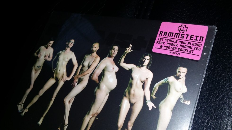 Ramstein naked on stage