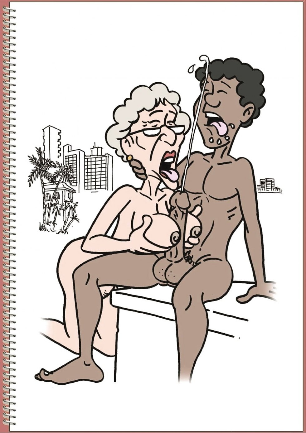 Comics with naked fatty