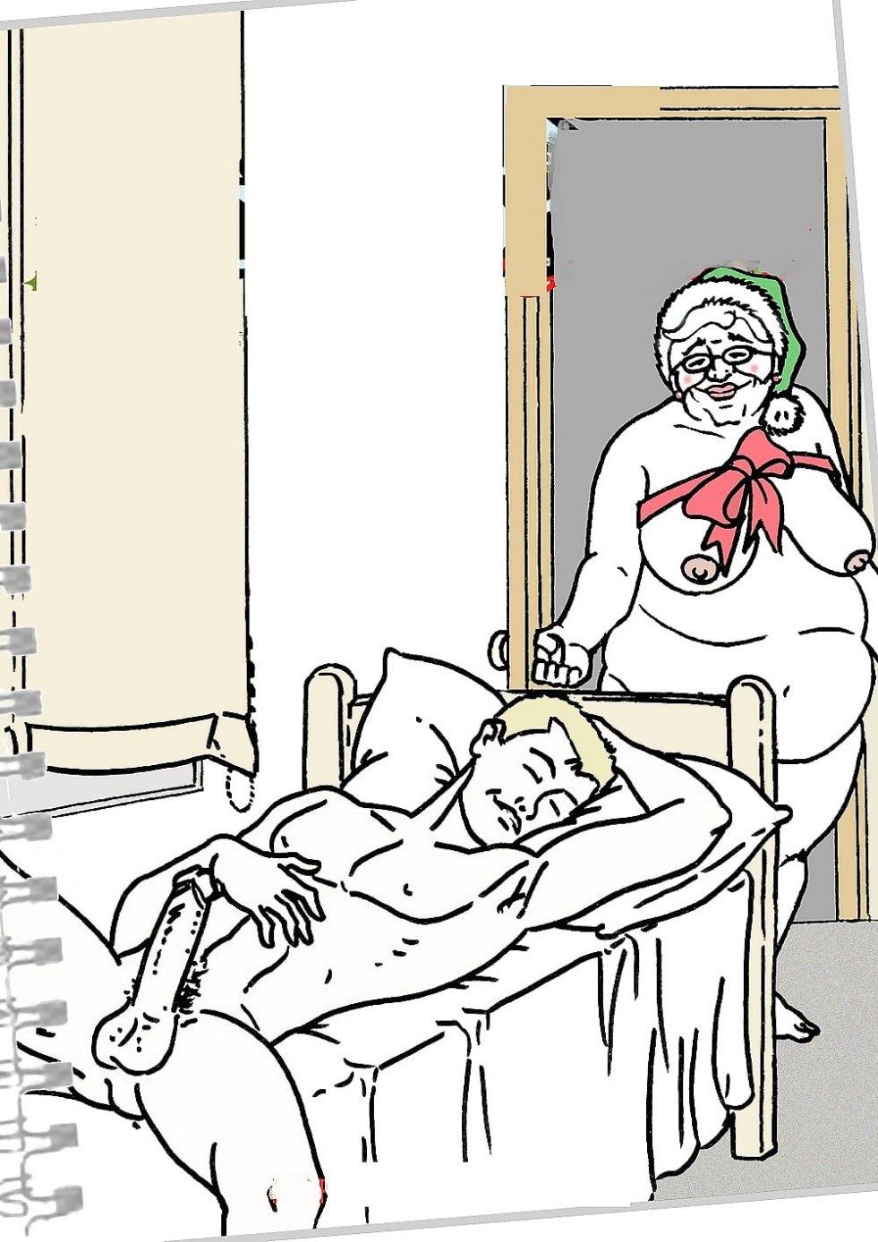 Ero comics grandmother and grandson