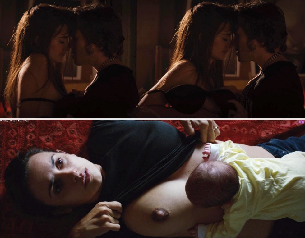 Naked Penelope Cruz in born twice (2012)