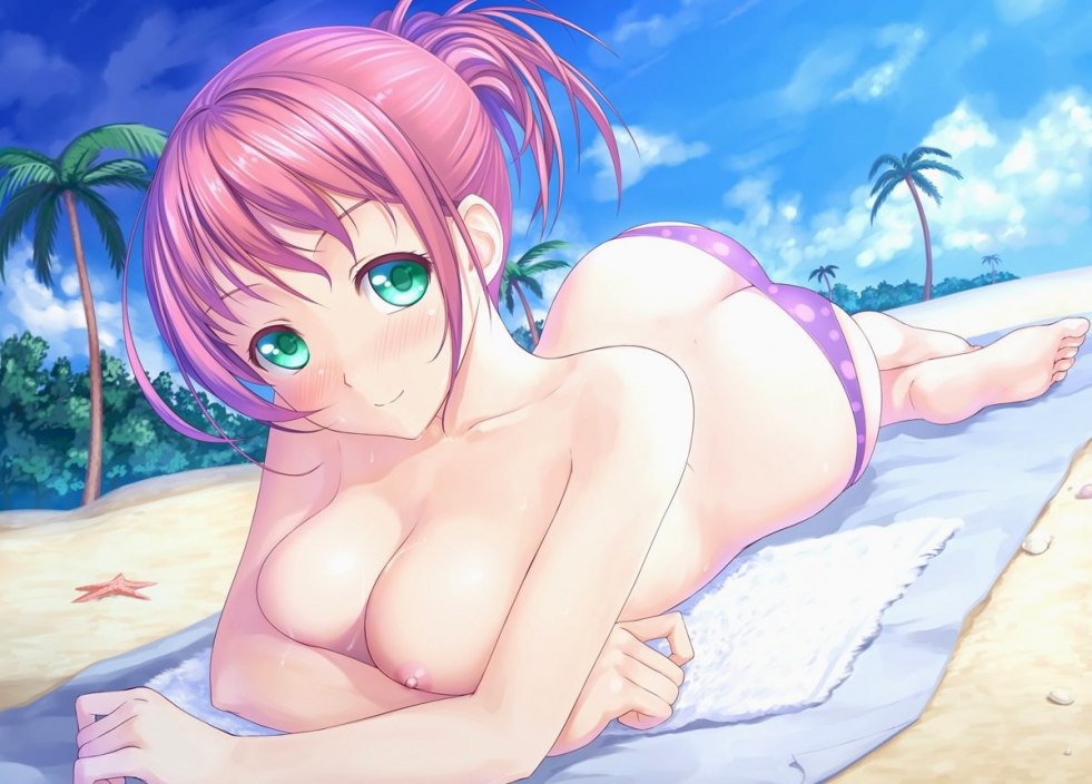 Anime Erotic Beach