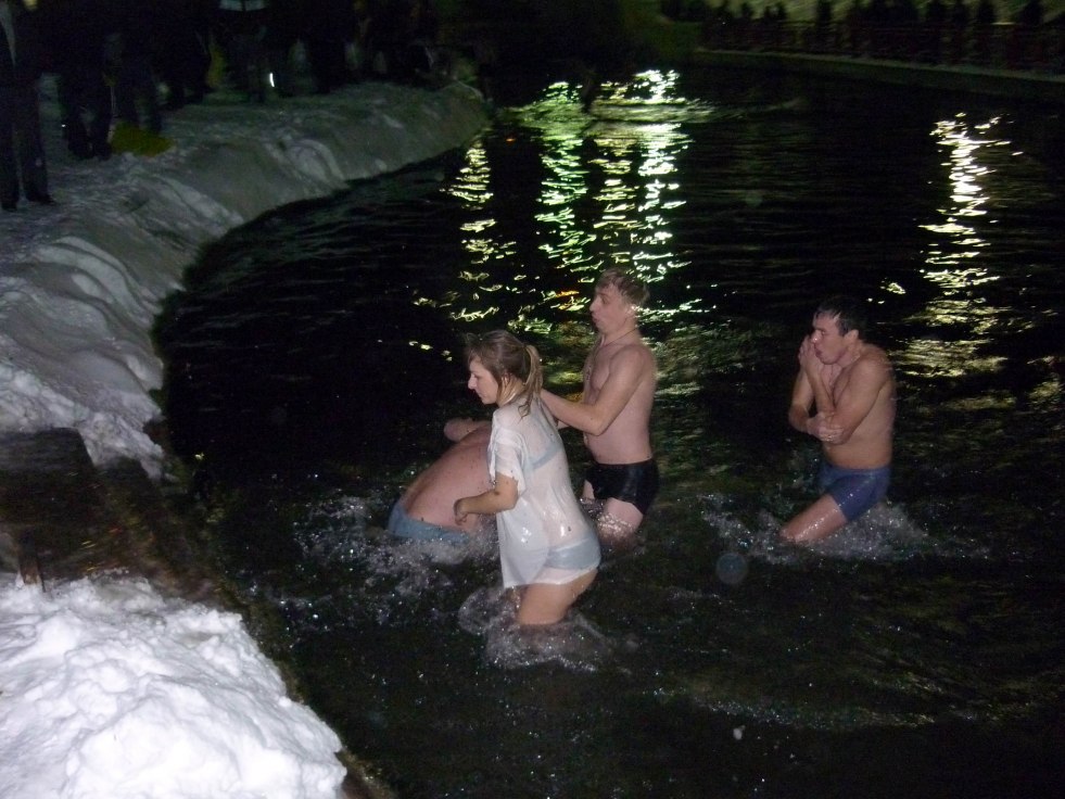 Epiphany bathing dressing up