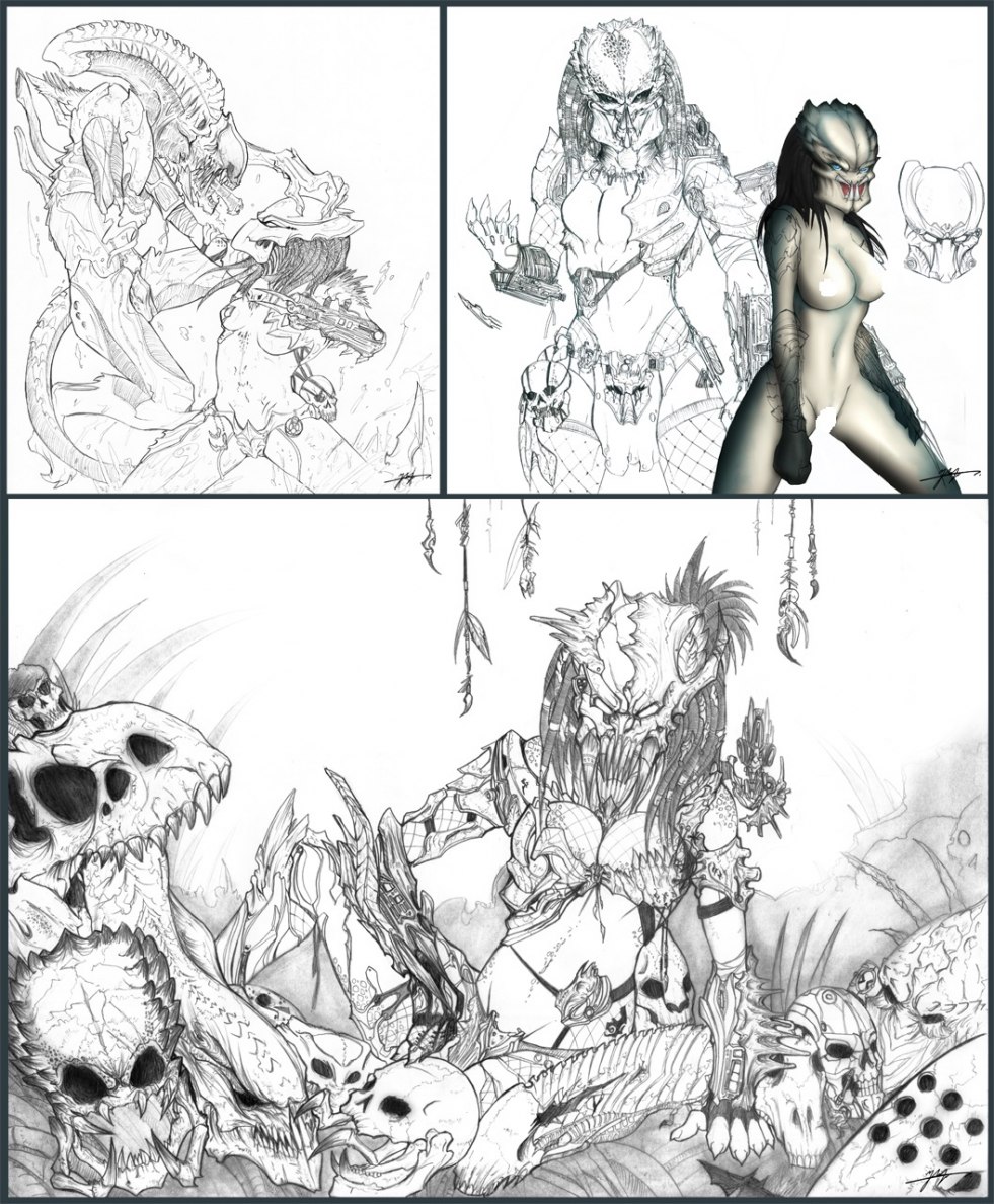 Futanari predator someone else's hentai