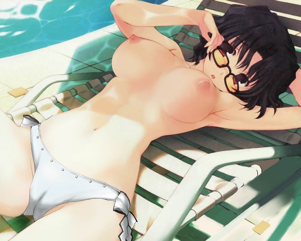 Hentai girl in glasses