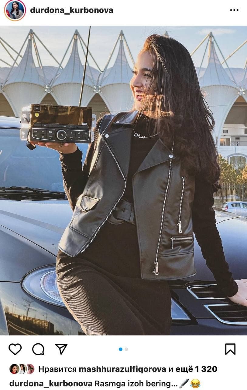 Durdona Qurbonova Instagram