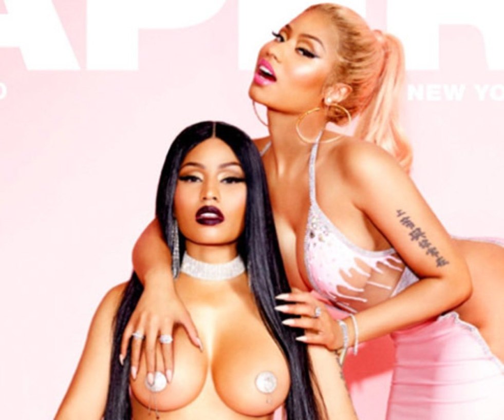 Nicky Minaj naked lesbian