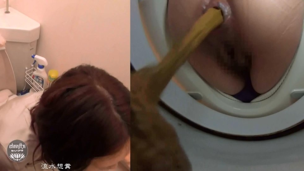 Hidden camera in women's toilet