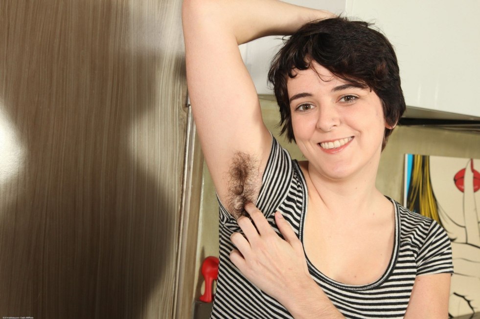 Naked hairy Olga Harley