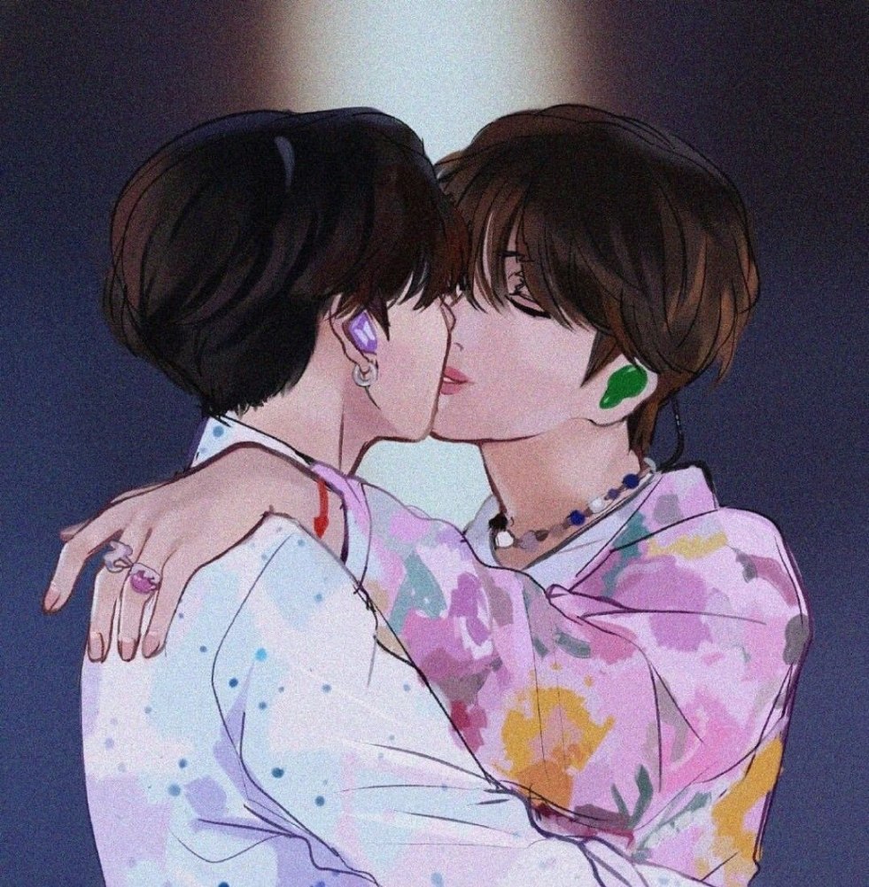 BTS vkook art