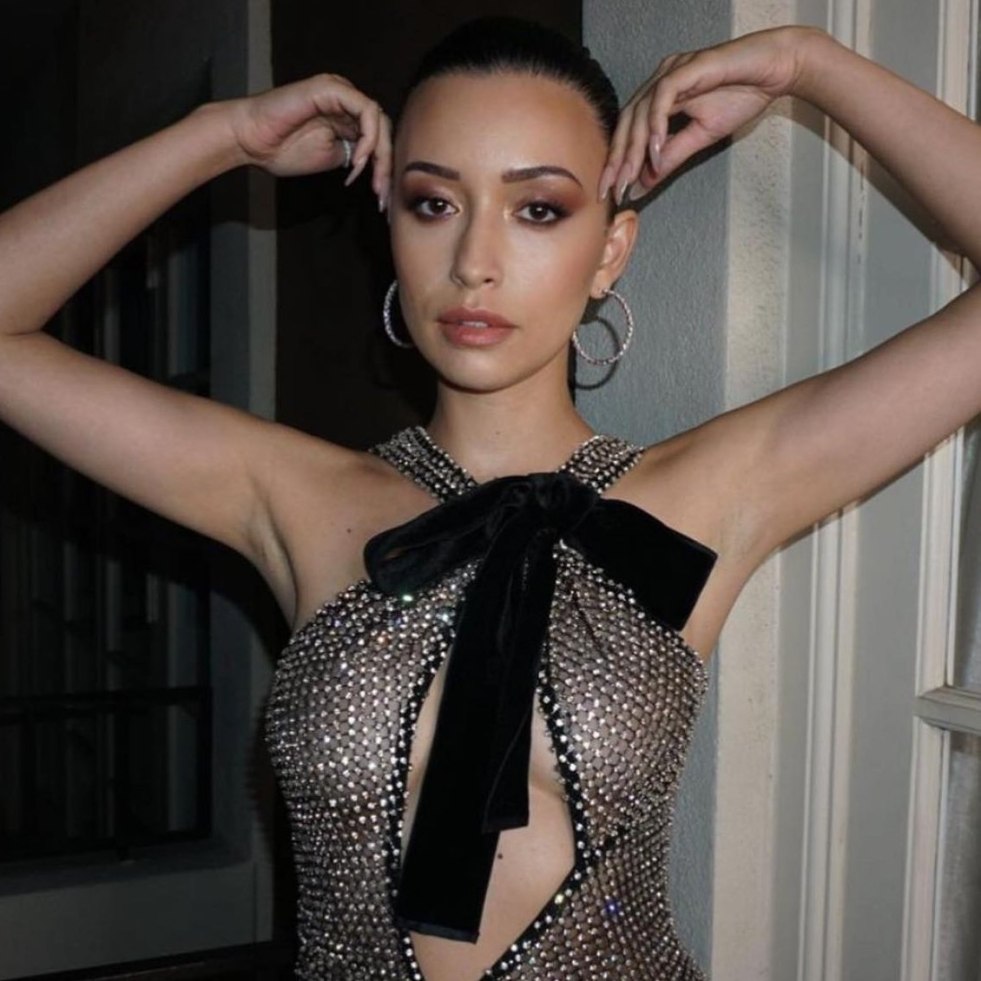 Christian Serratos bed scene