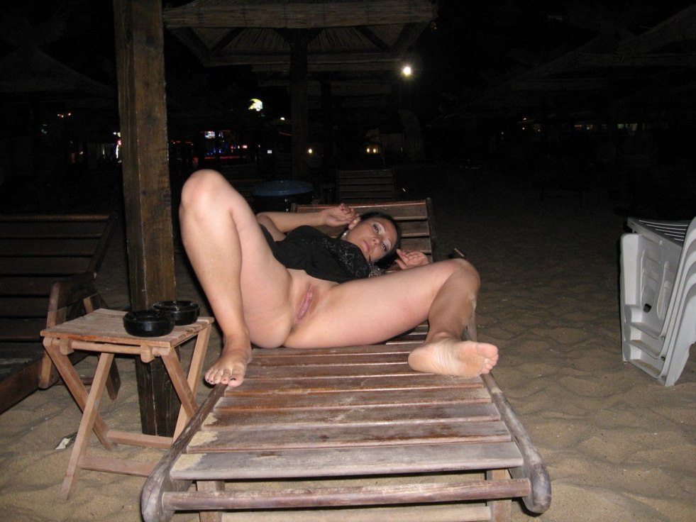 Drunk naked women in the car