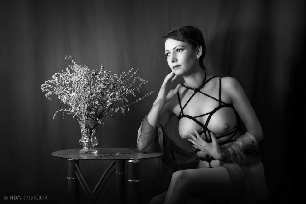 Gorgeous women in the style of nude