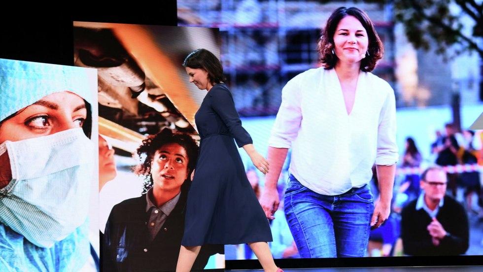 Anna Lena Krynka in a swimsuit