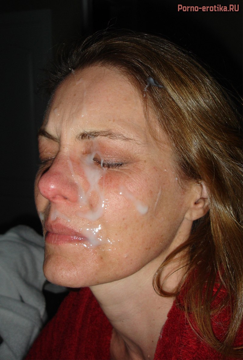 The finished face is homemade