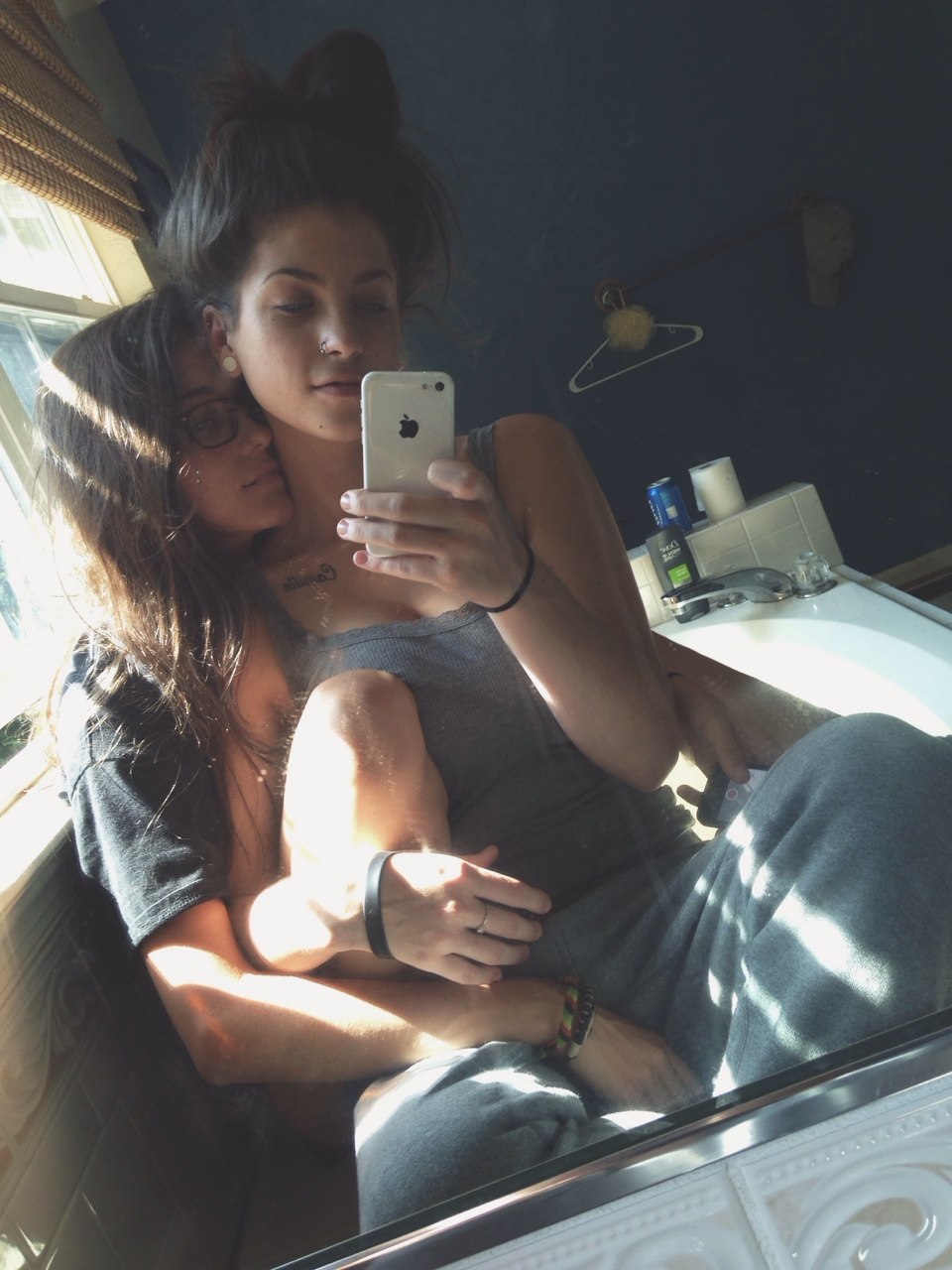 Exciting selfies of couples