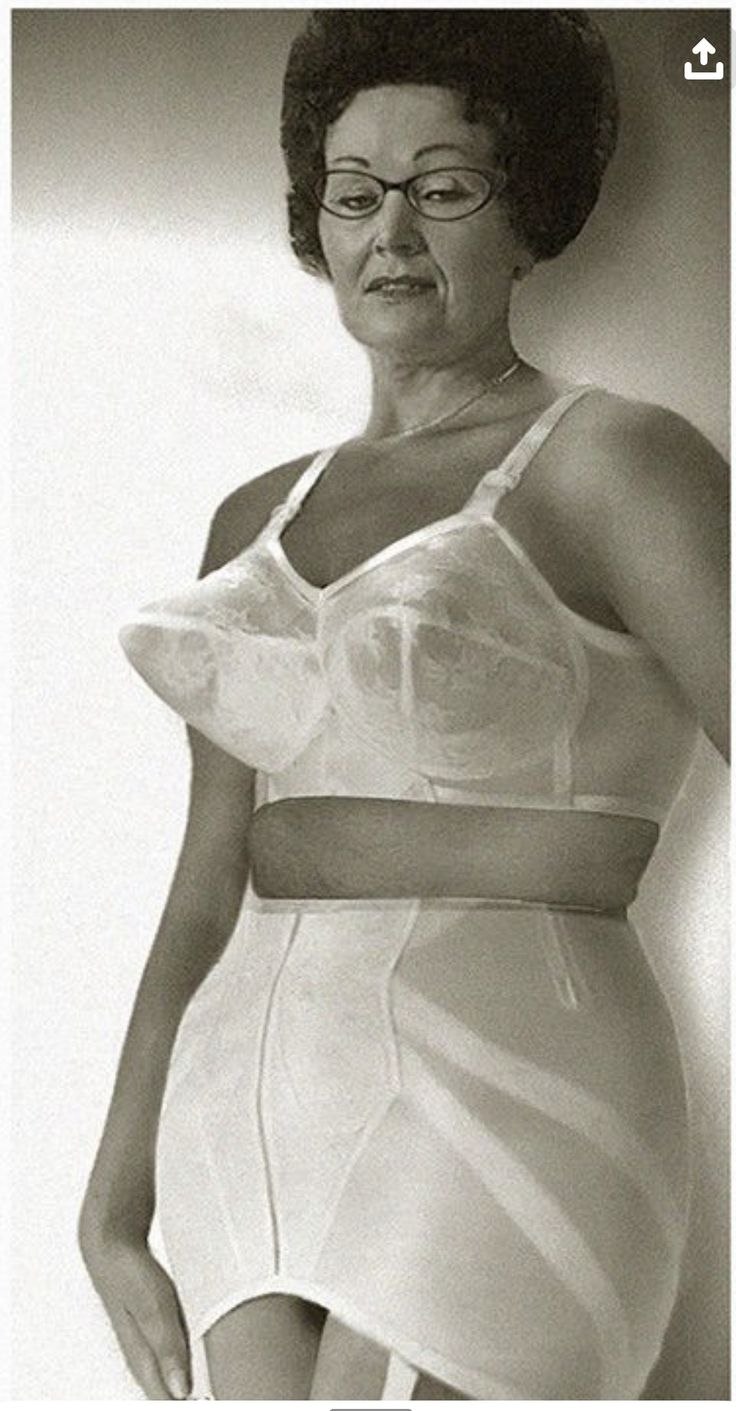 Old women in bras