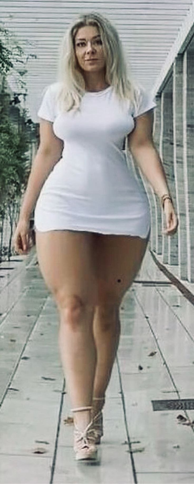 Ashley Alexis Plus Size in a dress