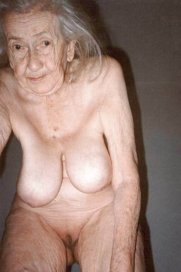 Very thin old women naked