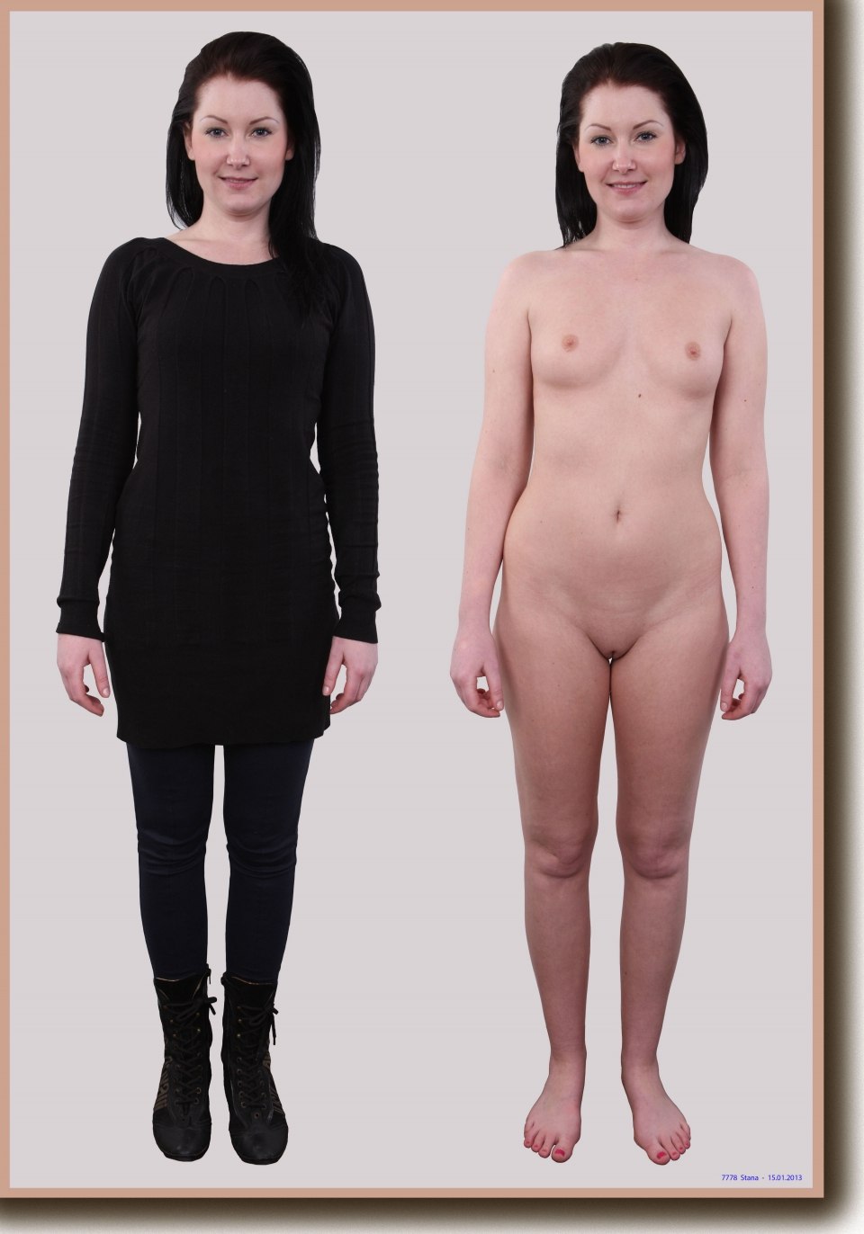 Sleeping girls without clothes