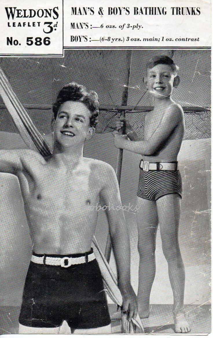 Men's swimming panties with holes