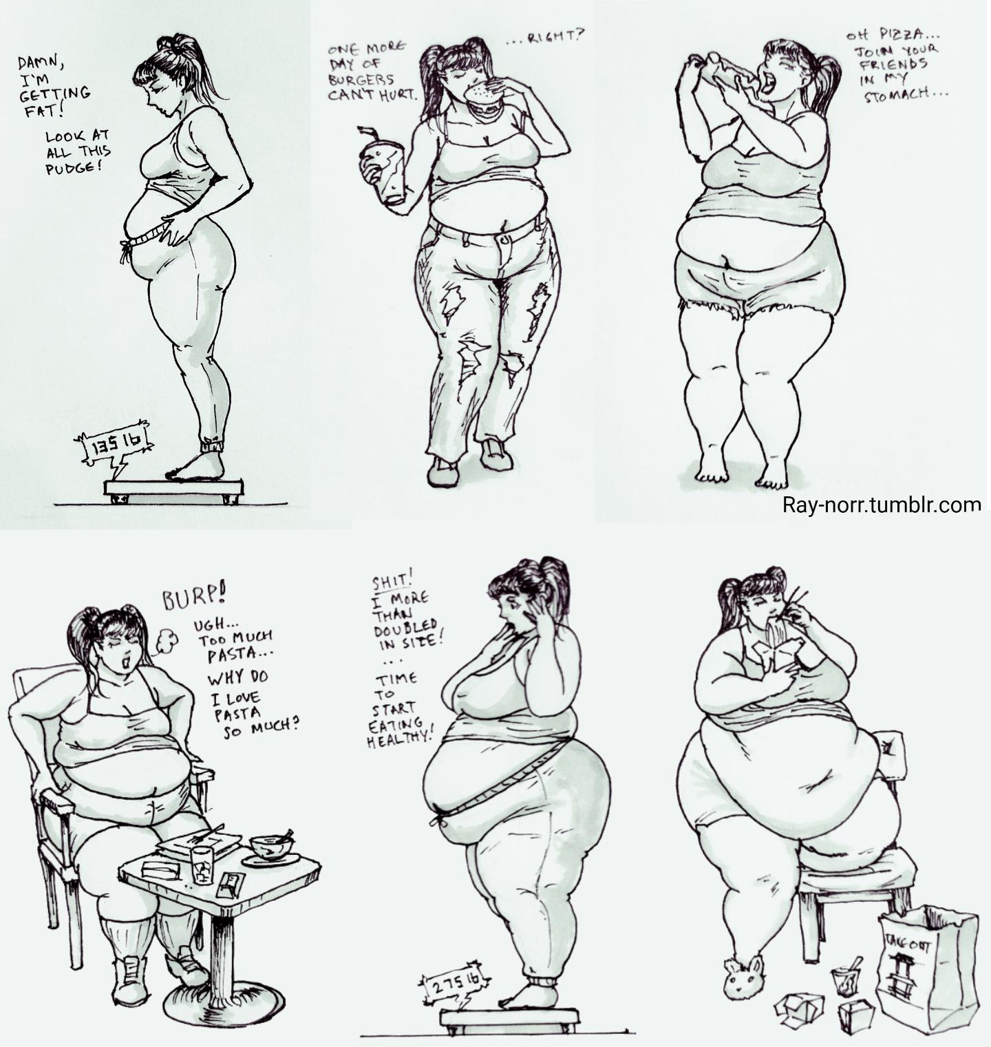 Комикс на толстых фиди